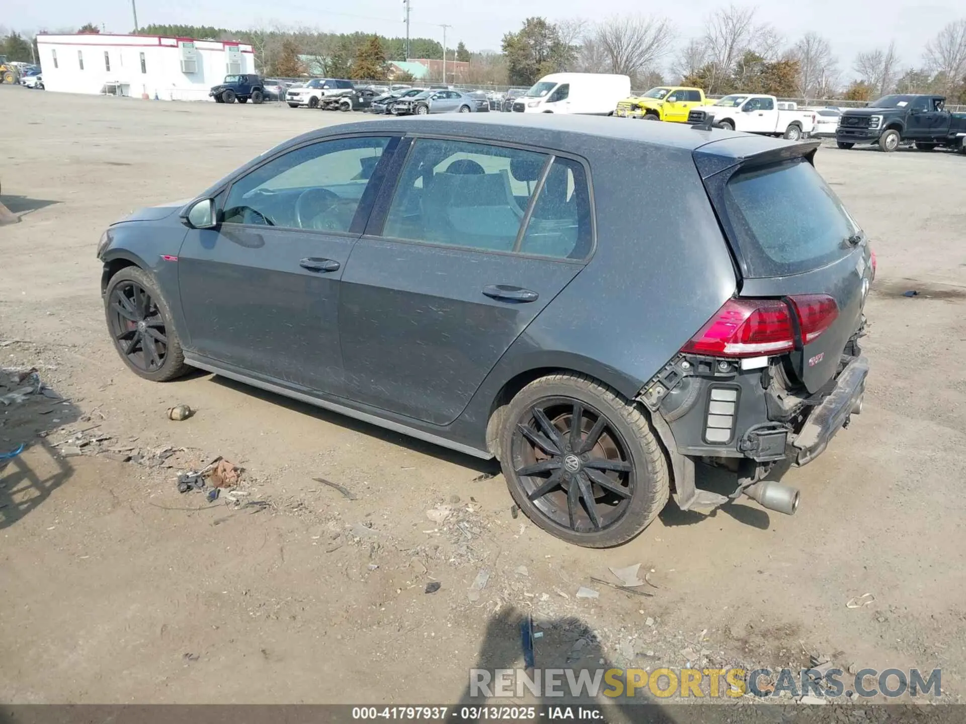 3 fotografías del automóvil dañado 3VW5T7AU3KM005374 VOLKSWAGEN GOLF GTI 2019