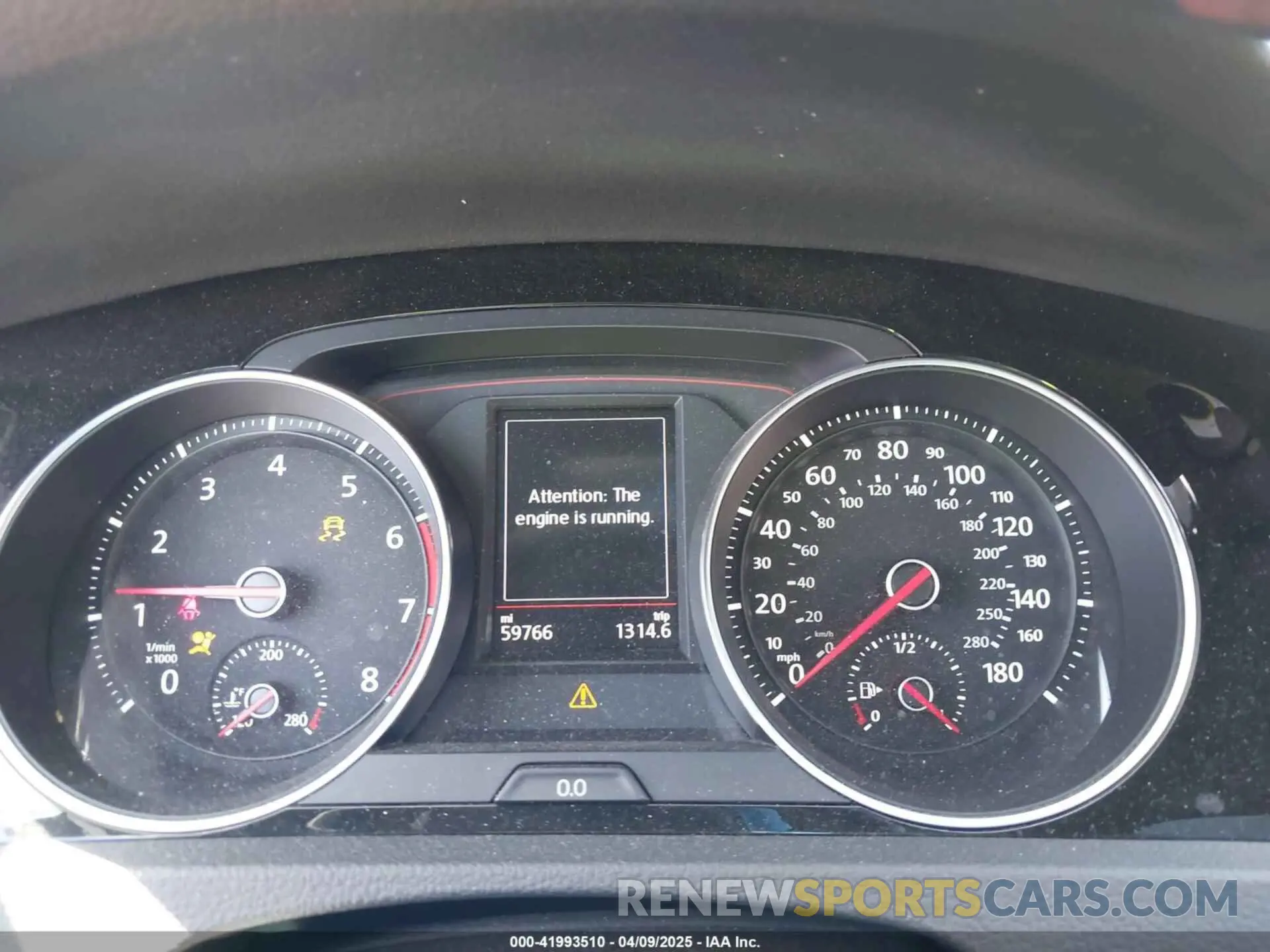 7 fotografías del automóvil dañado 3VW6T7AU6KM016583 VOLKSWAGEN GOLF GTI 2019