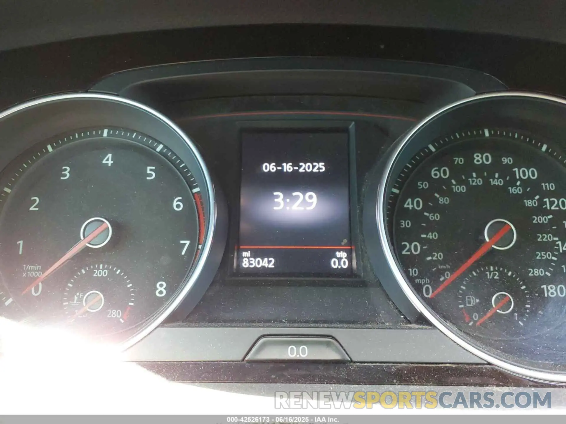 7 fotografías del automóvil dañado 3VW6T7AU9KM018537 VOLKSWAGEN GOLF GTI 2019