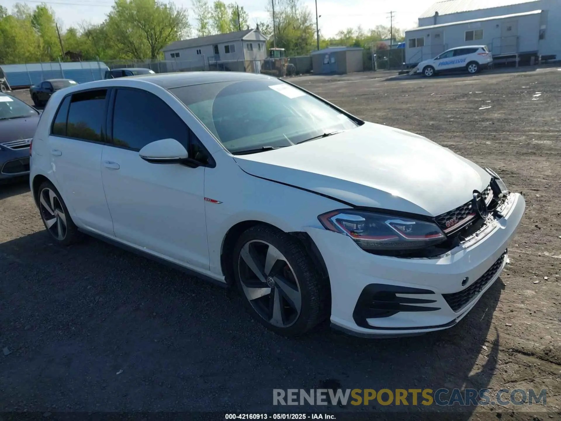 1 fotografías del automóvil dañado 3VW6T7AU9KM036164 VOLKSWAGEN GOLF GTI 2019