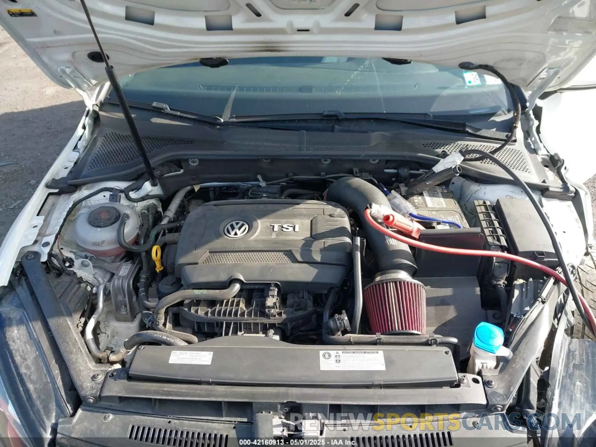 10 fotografías del automóvil dañado 3VW6T7AU9KM036164 VOLKSWAGEN GOLF GTI 2019