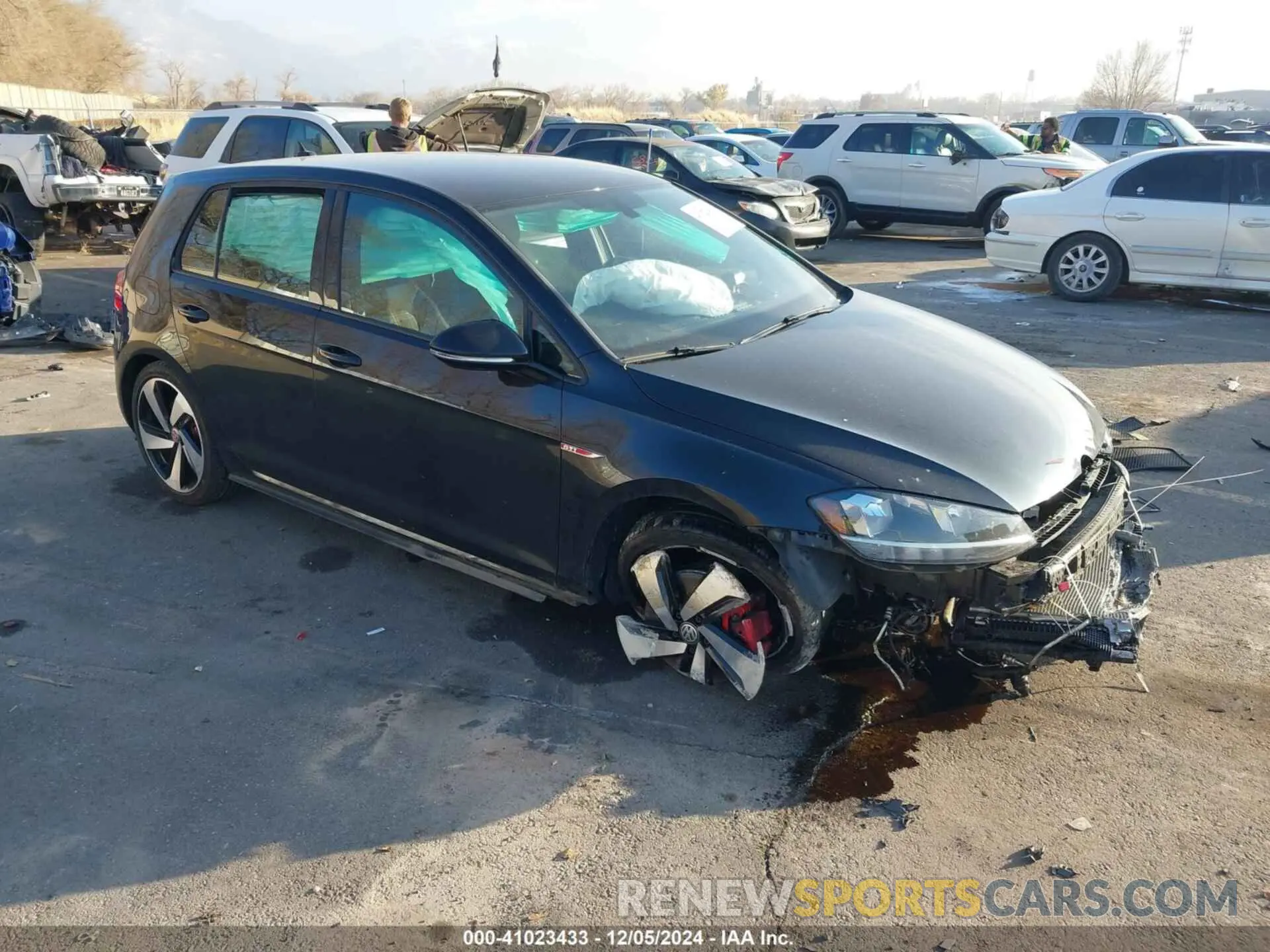 1 fotografías del automóvil dañado 3VW5T7AU3LM005330 VOLKSWAGEN GOLF GTI 2020