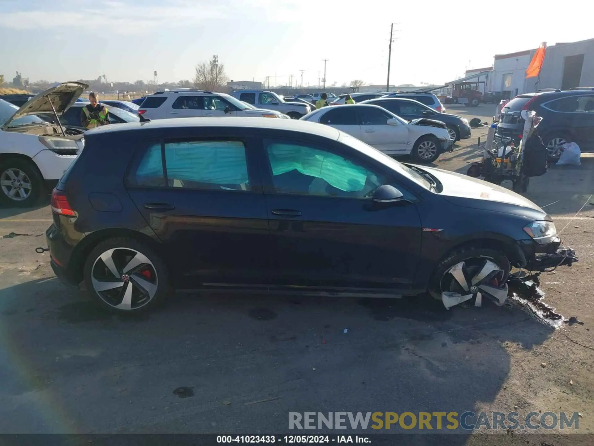 11 fotografías del automóvil dañado 3VW5T7AU3LM005330 VOLKSWAGEN GOLF GTI 2020