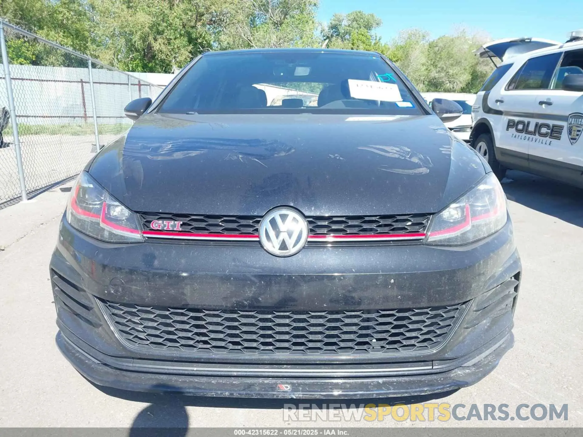 12 fotografías del automóvil dañado 3VW6T7AU1LM016606 VOLKSWAGEN GOLF GTI 2020
