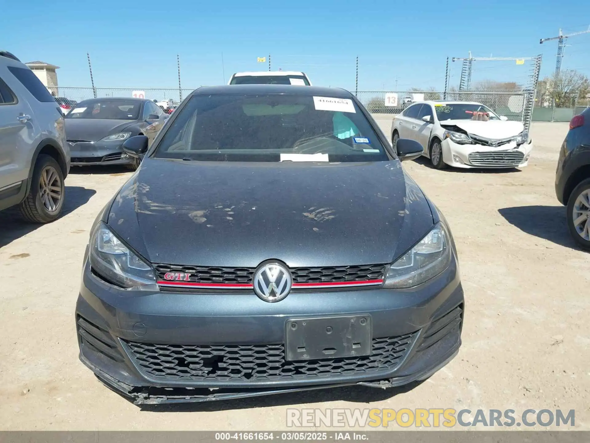 12 fotografías del automóvil dañado 3VW5T7AU4MM000946 VOLKSWAGEN GOLF GTI 2021