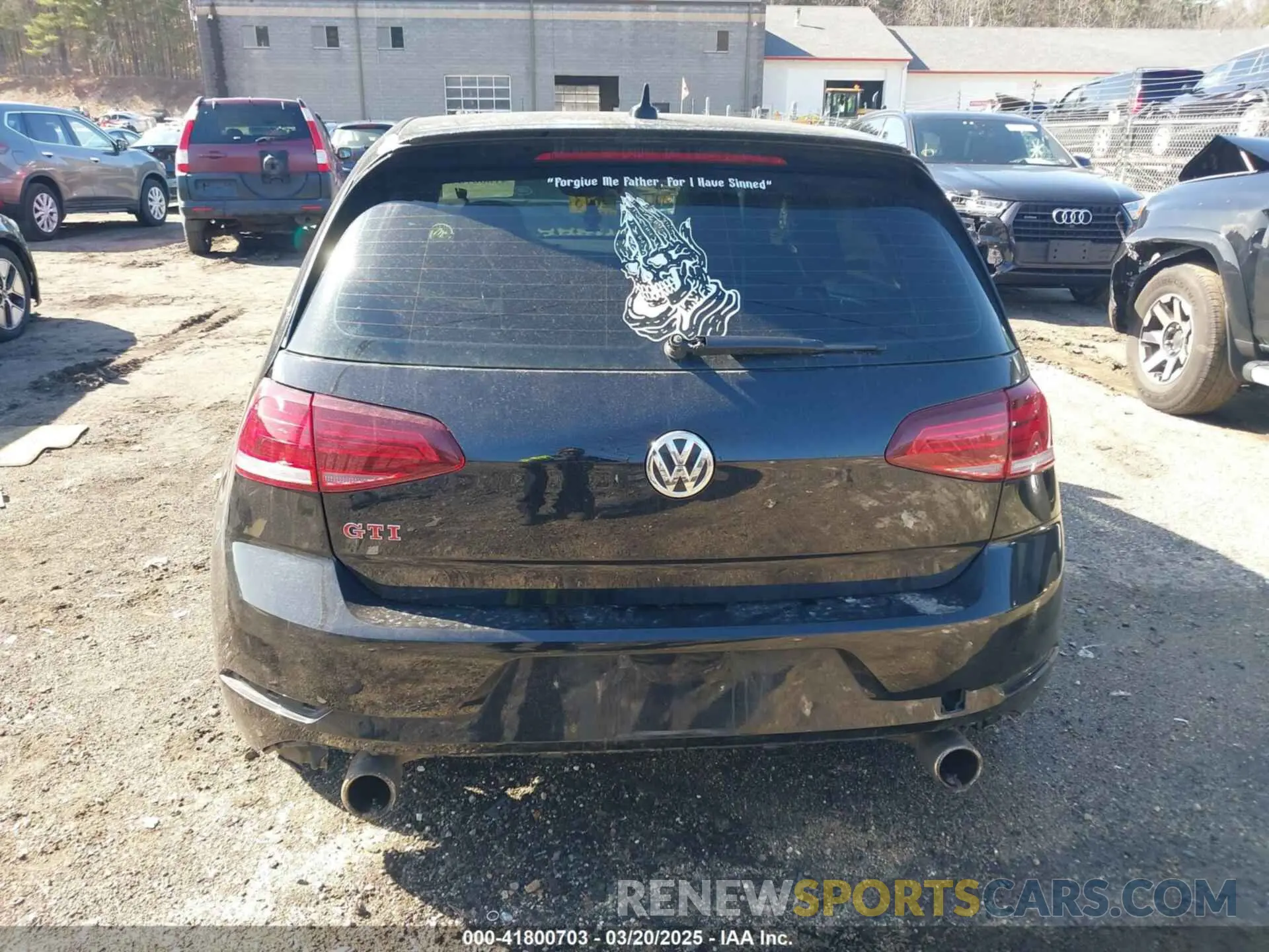 17 fotografías del automóvil dañado 3VW6T7AU1MM008104 VOLKSWAGEN GOLF GTI 2021