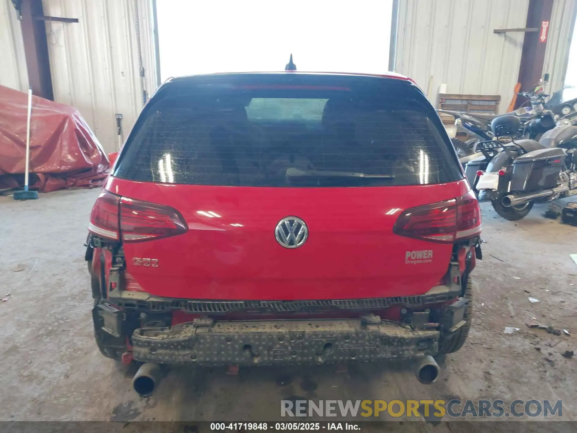 17 fotografías del automóvil dañado 3VW6T7AU9MM001384 VOLKSWAGEN GOLF GTI 2021
