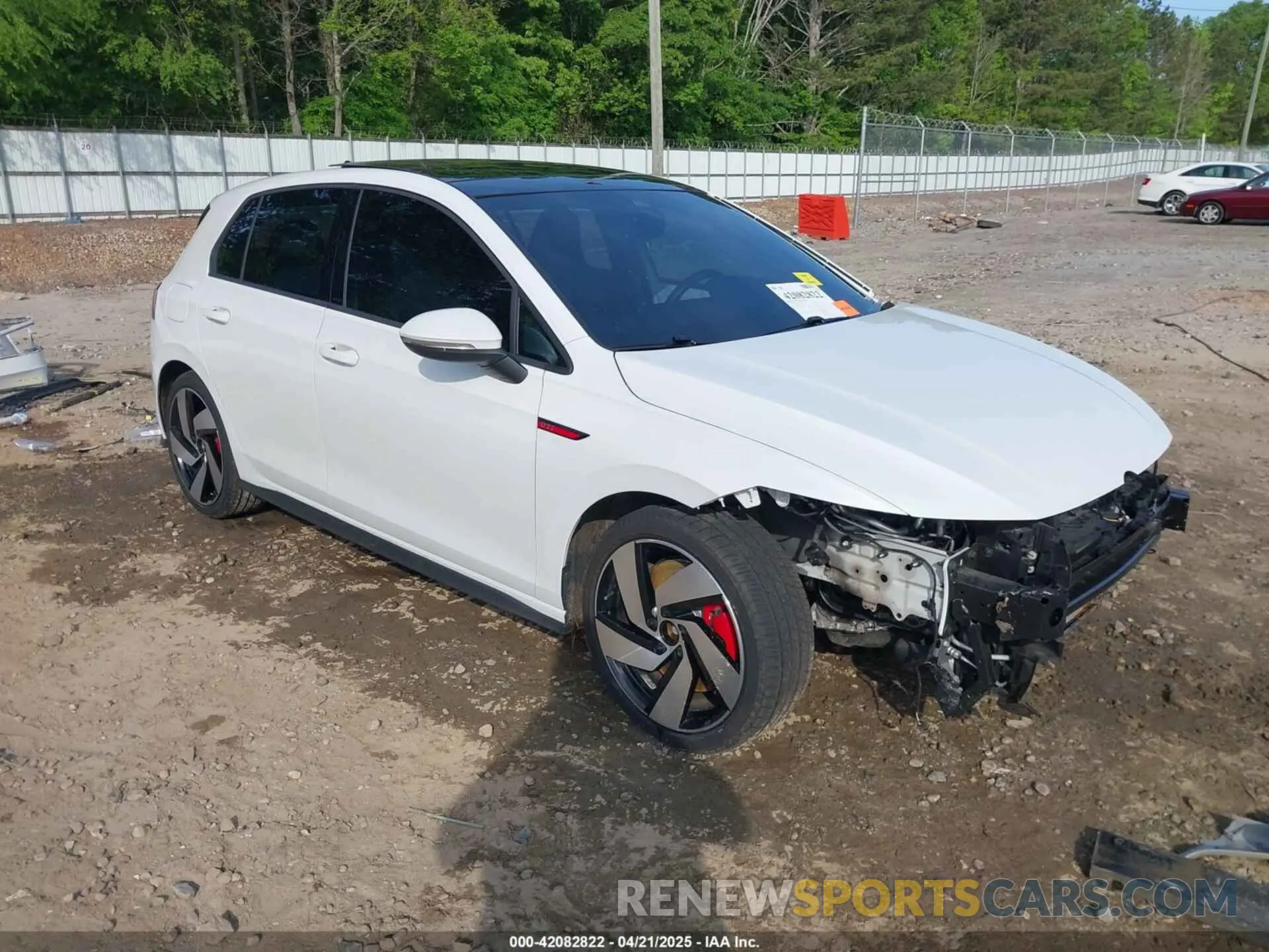 1 fotografías del automóvil dañado WVW387CD0NW220577 VOLKSWAGEN GOLF GTI 2022