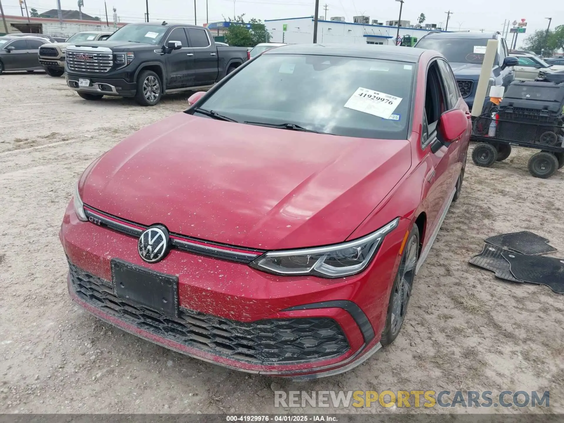 2 fotografías del automóvil dañado WVWR87CD6NW133969 VOLKSWAGEN GOLF GTI 2022