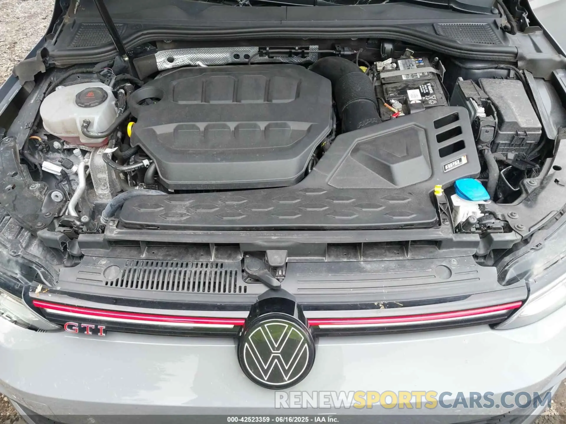 10 fotografías del automóvil dañado WVW2A7CD0PW117839 VOLKSWAGEN GOLF GTI 2023