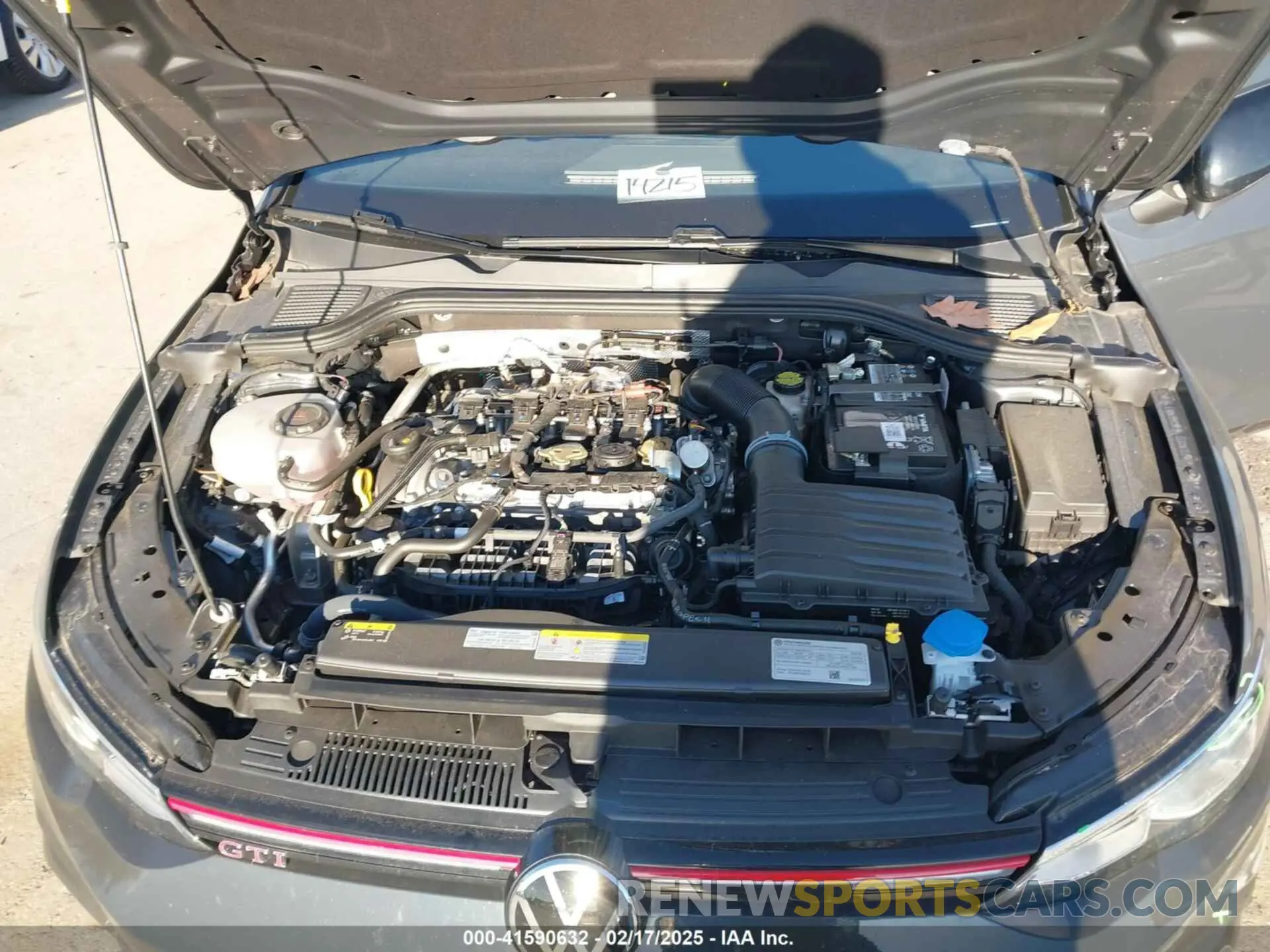 10 fotografías del automóvil dañado WVW8A7CD7PW207273 VOLKSWAGEN GOLF GTI 2023