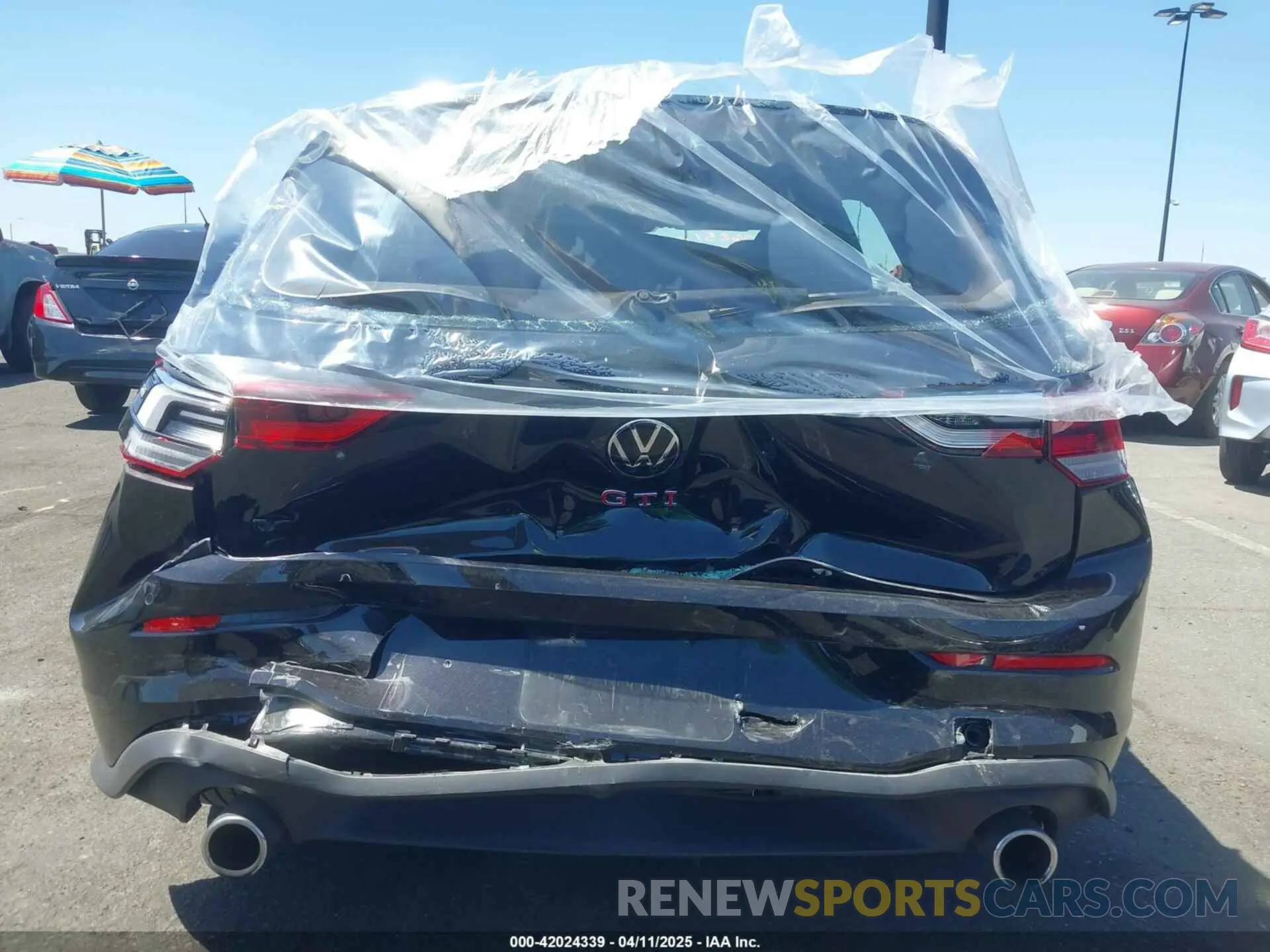 6 fotografías del automóvil dañado WVW3A7CD4RW155842 VOLKSWAGEN GOLF GTI 2024