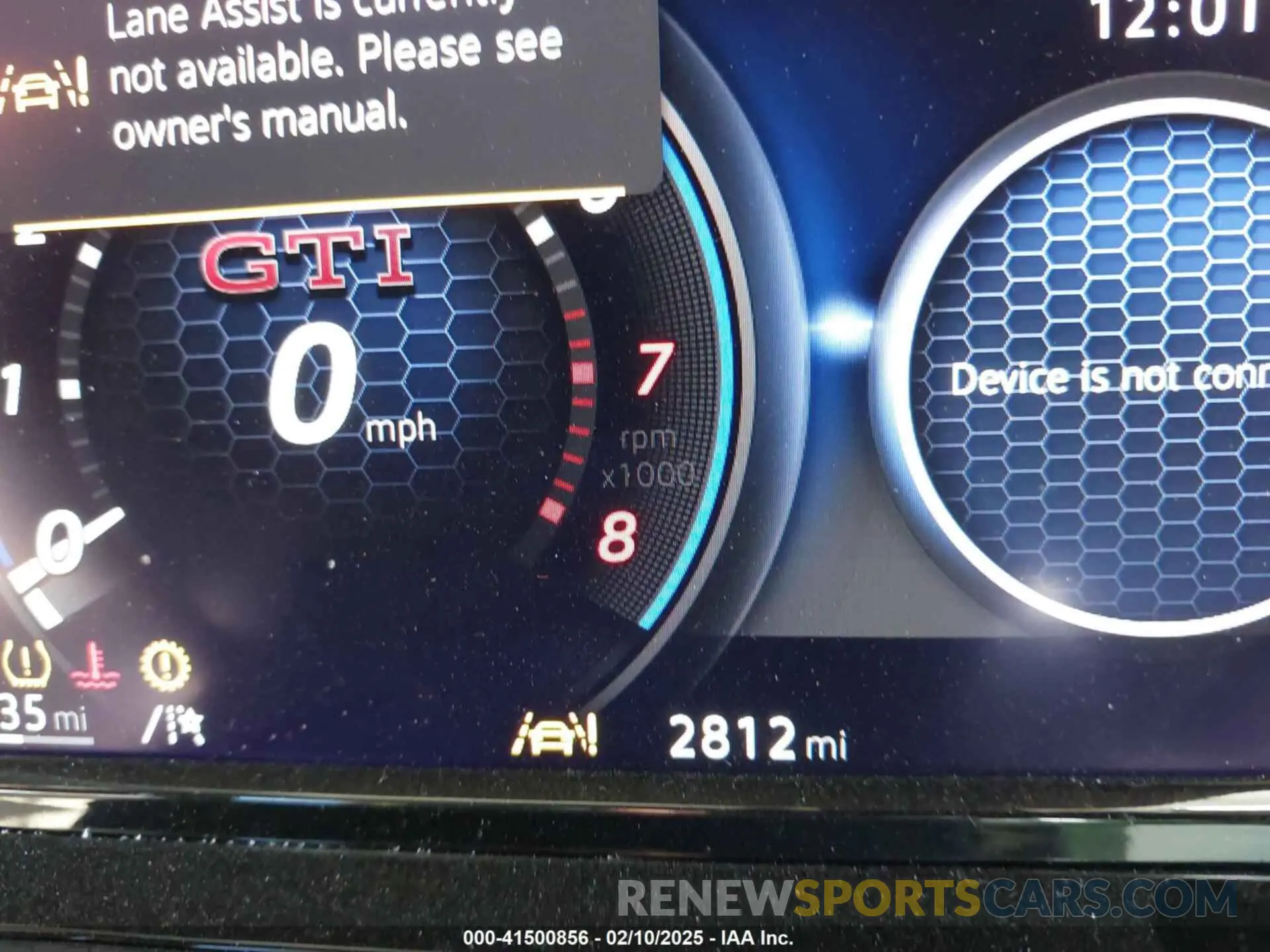 7 fotografías del automóvil dañado WVW3A7CD8RW159277 VOLKSWAGEN GOLF GTI 2024