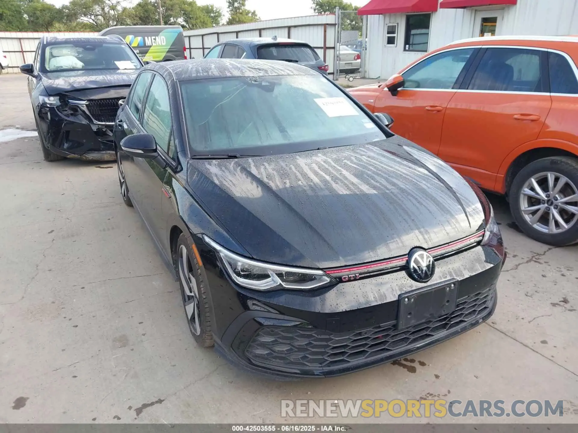 1 fotografías del automóvil dañado WVWGA7CDXRW214636 VOLKSWAGEN GOLF GTI 2024