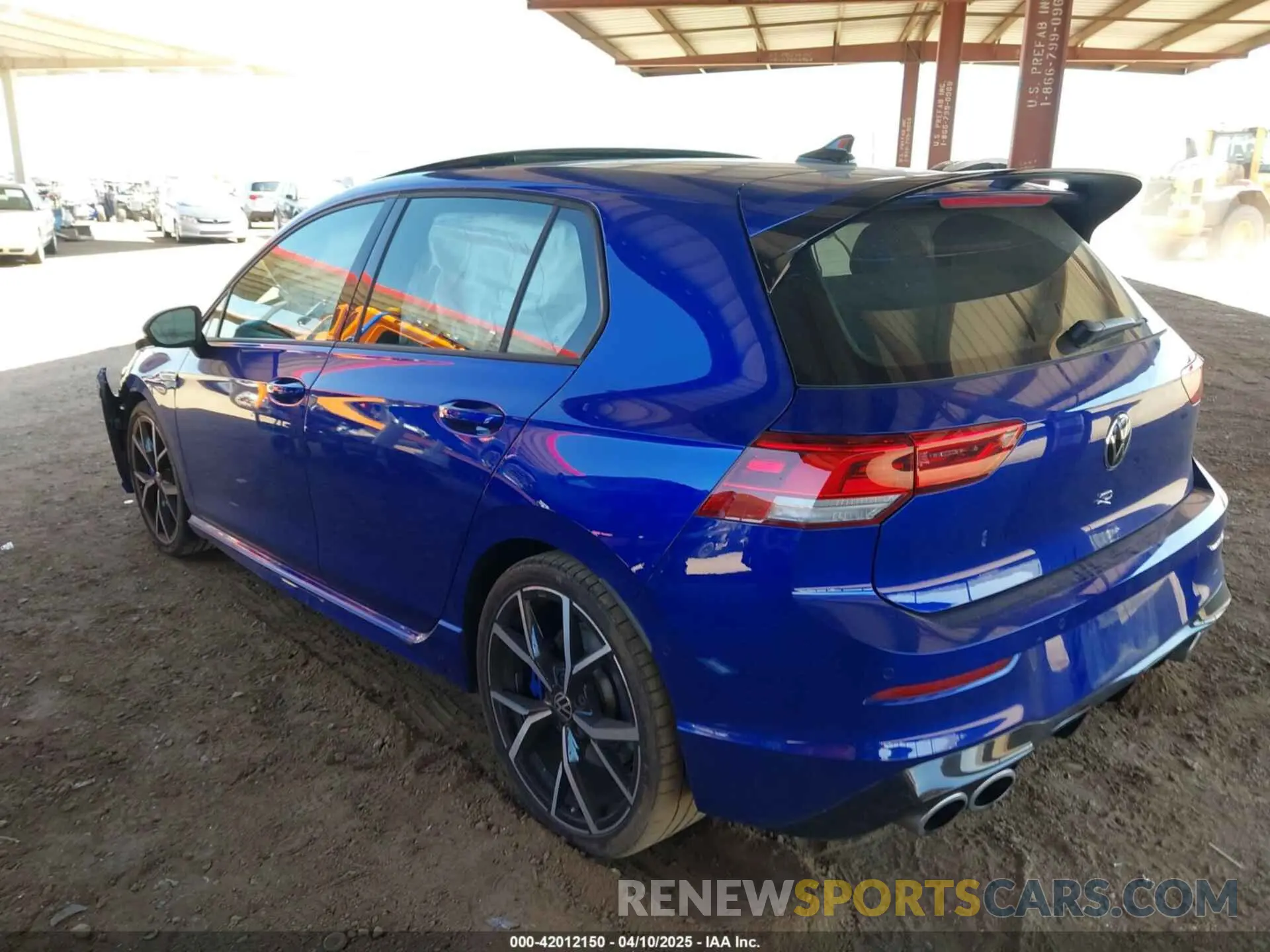3 fotografías del automóvil dañado WVWEB7CD6RW143164 VOLKSWAGEN GOLF R 2024