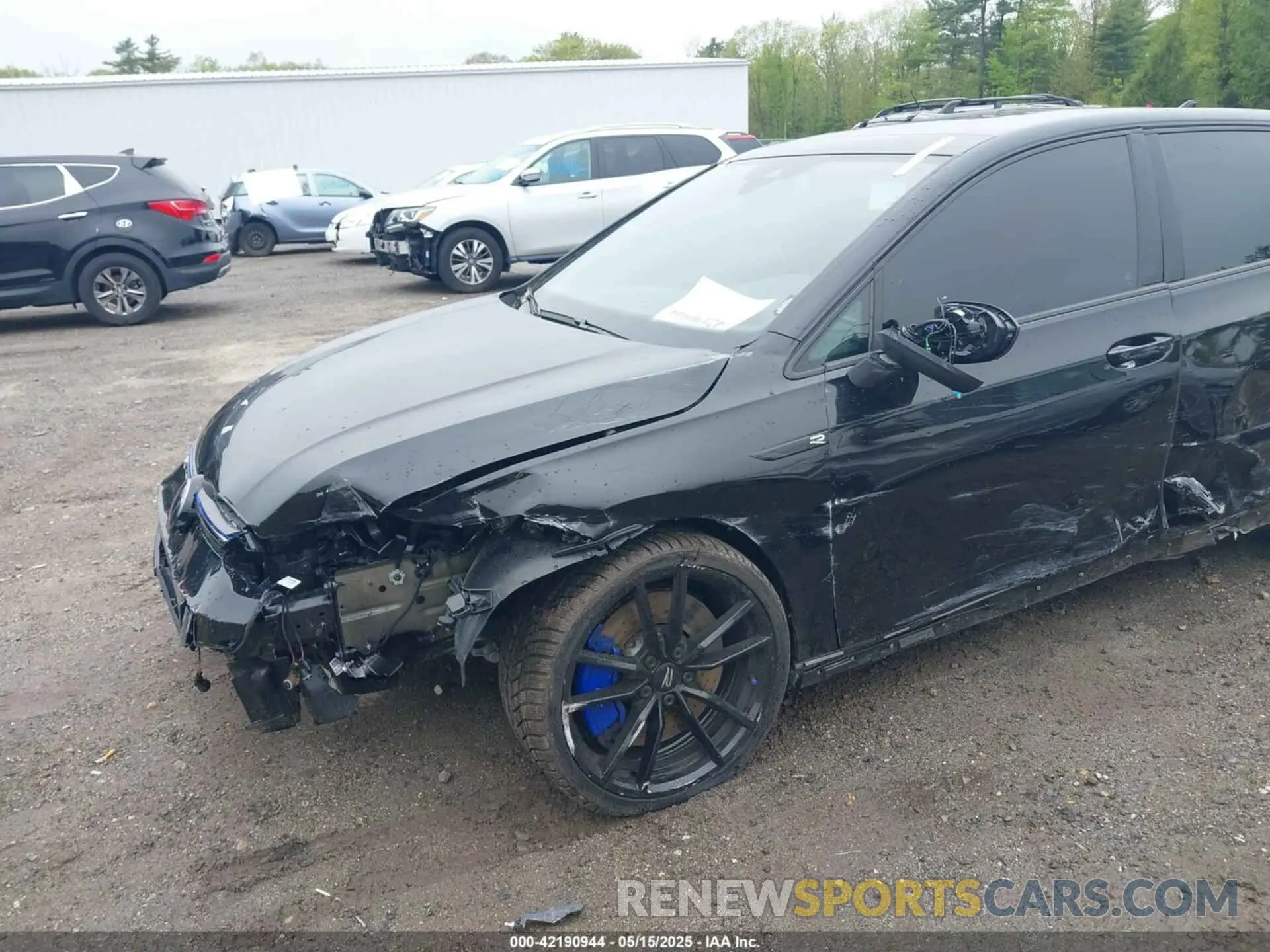 20 fotografías del automóvil dañado WVWFB7CD8RW225160 VOLKSWAGEN GOLF R 2024