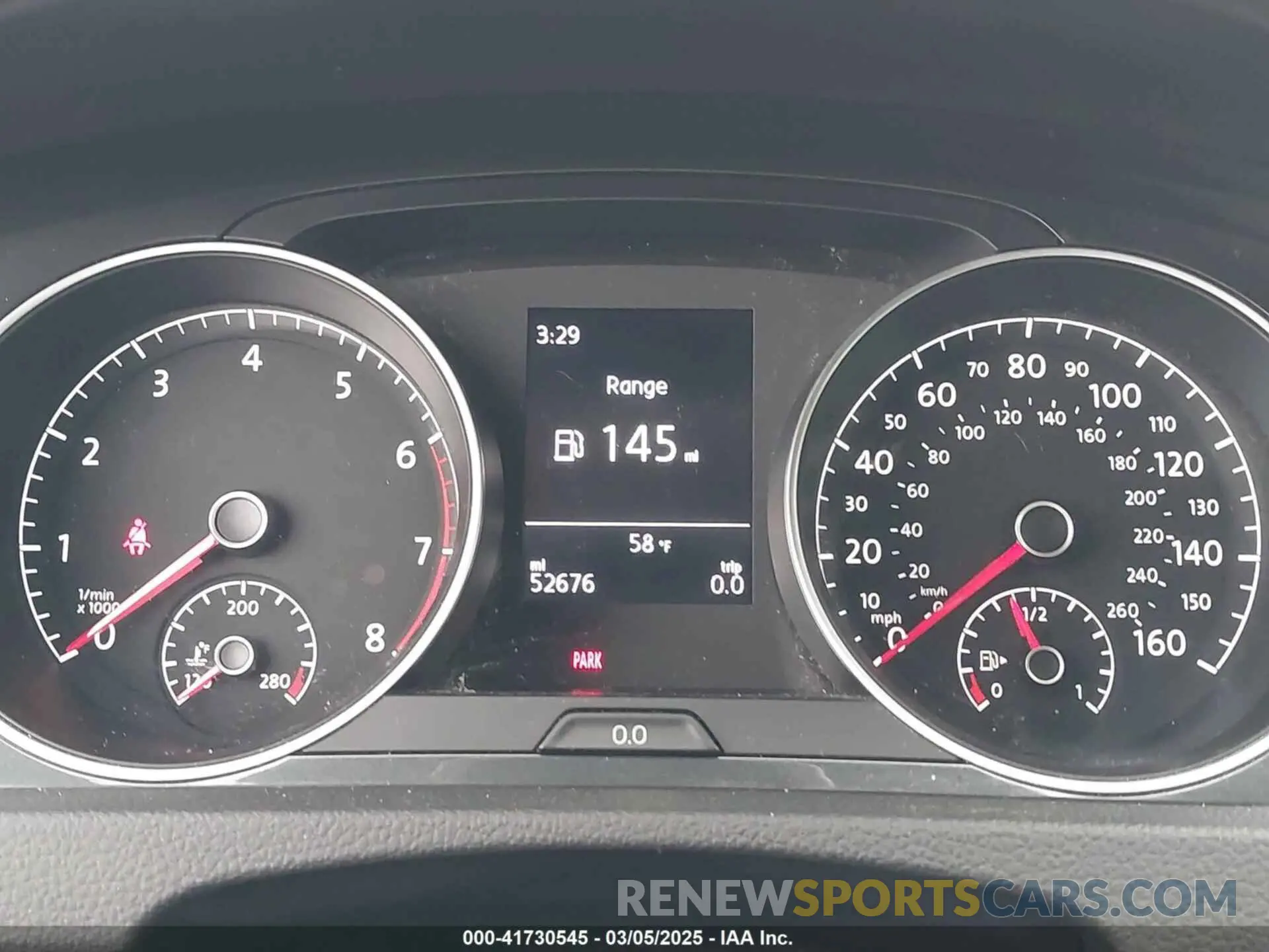 7 fotografías del automóvil dañado 3VWT57AU9KM510272 VOLKSWAGEN GOLF SPORTWAGEN 2019
