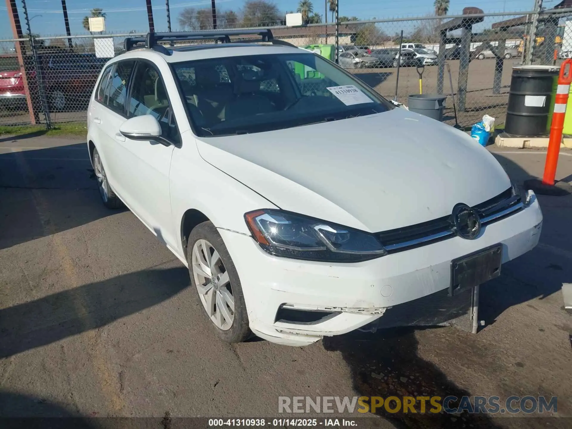 1 fotografías del automóvil dañado 3VWY57AU1KM507386 VOLKSWAGEN GOLF SPORTWAGEN 2019