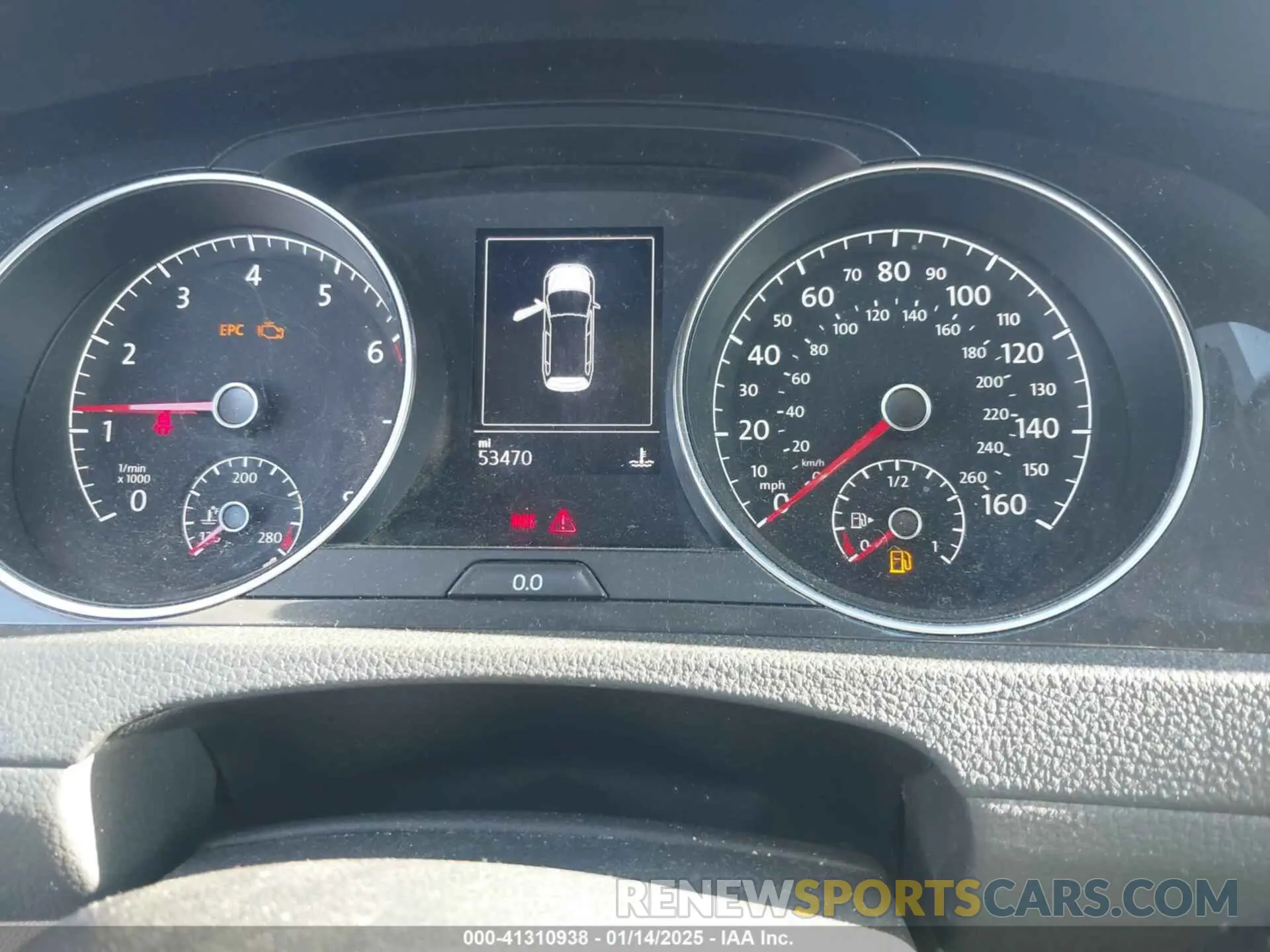 7 fotografías del automóvil dañado 3VWY57AU1KM507386 VOLKSWAGEN GOLF SPORTWAGEN 2019