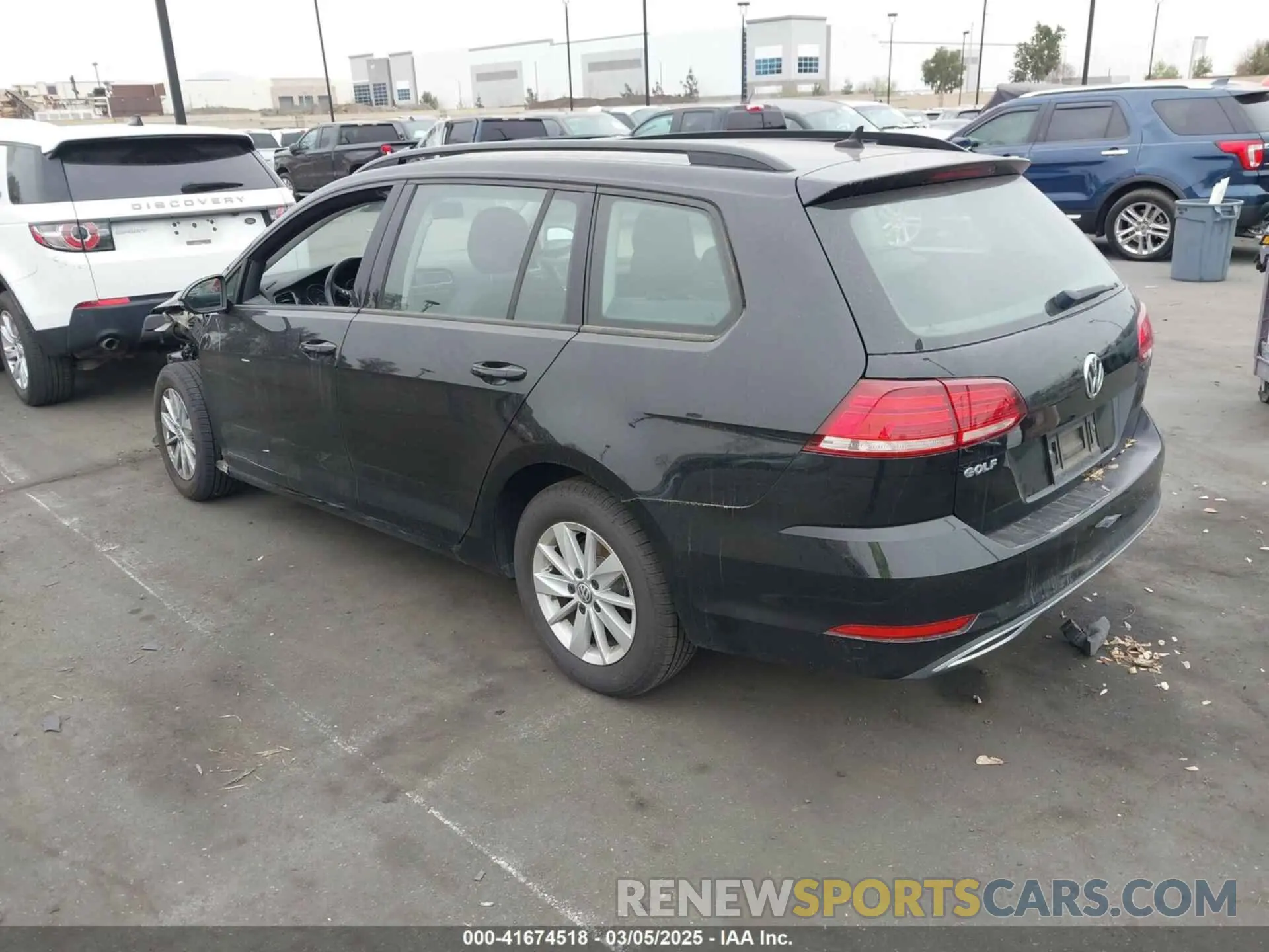 3 fotografías del automóvil dañado 3VWY57AU2KM516226 VOLKSWAGEN GOLF SPORTWAGEN 2019