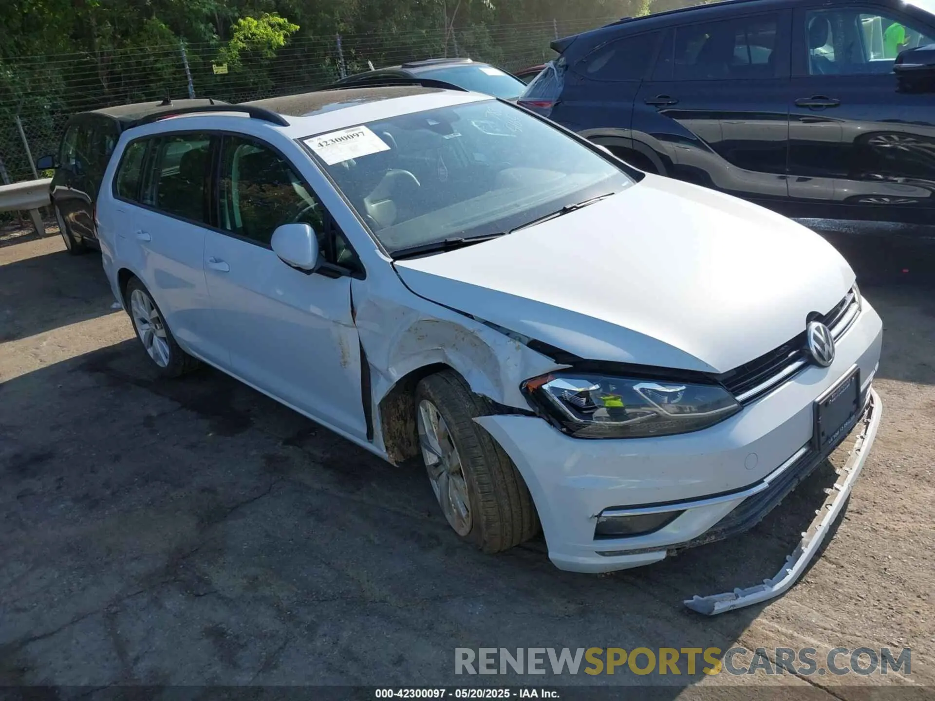1 fotografías del automóvil dañado 3VWY57AU3KM515165 VOLKSWAGEN GOLF SPORTWAGEN 2019