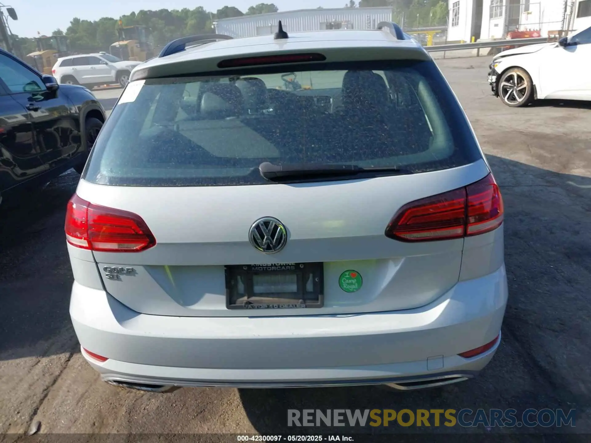 16 fotografías del automóvil dañado 3VWY57AU3KM515165 VOLKSWAGEN GOLF SPORTWAGEN 2019