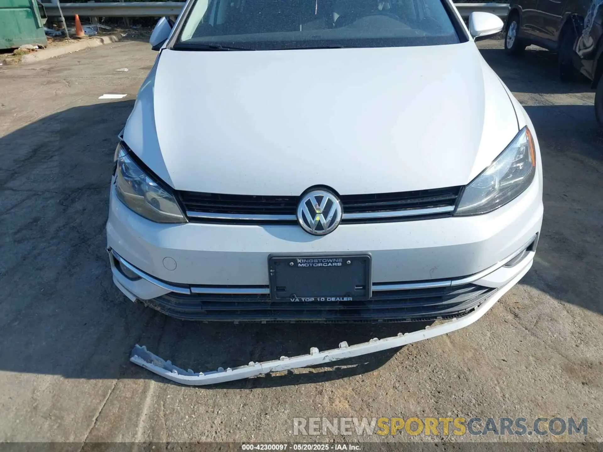 17 fotografías del automóvil dañado 3VWY57AU3KM515165 VOLKSWAGEN GOLF SPORTWAGEN 2019