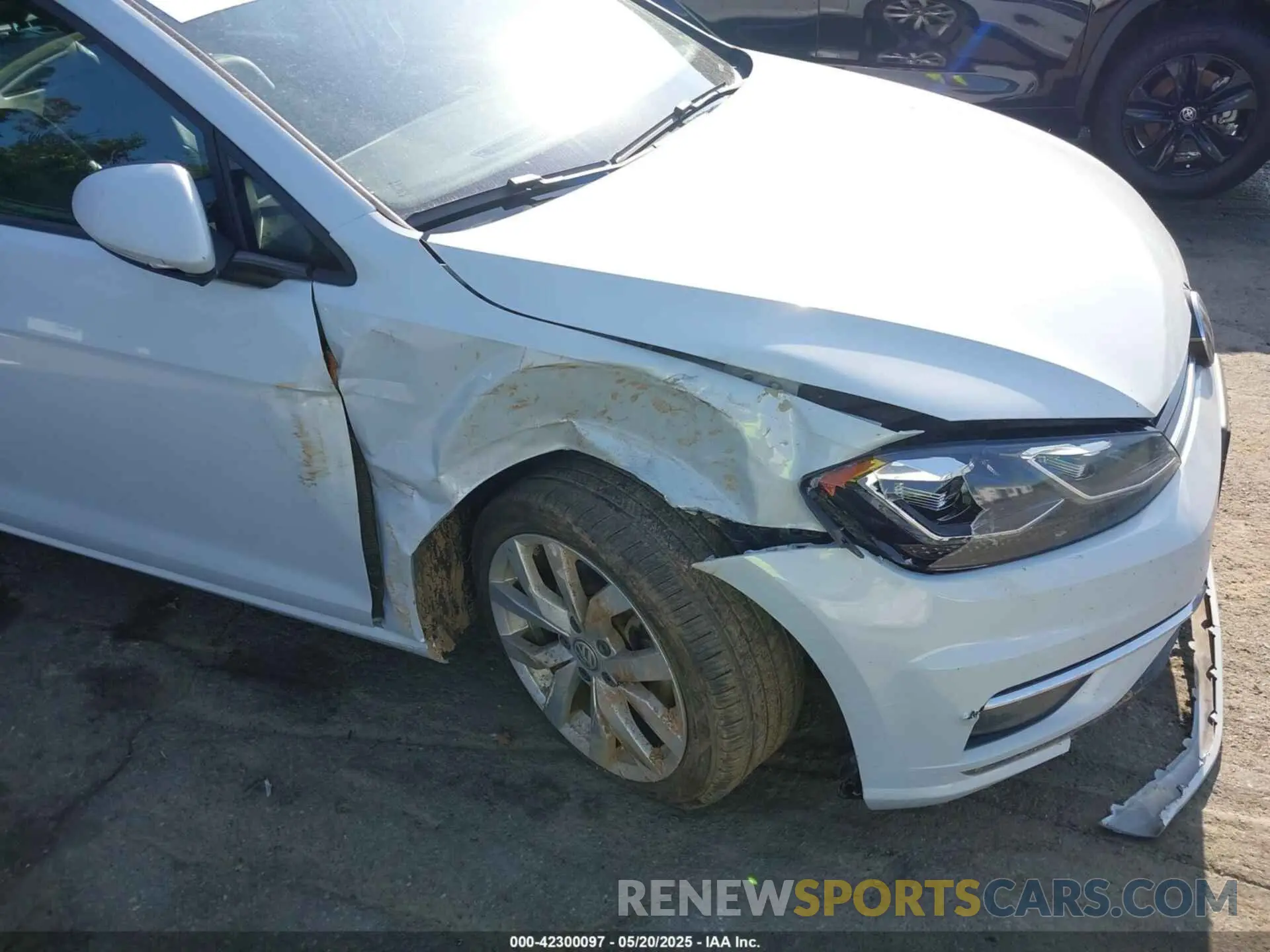 6 fotografías del automóvil dañado 3VWY57AU3KM515165 VOLKSWAGEN GOLF SPORTWAGEN 2019