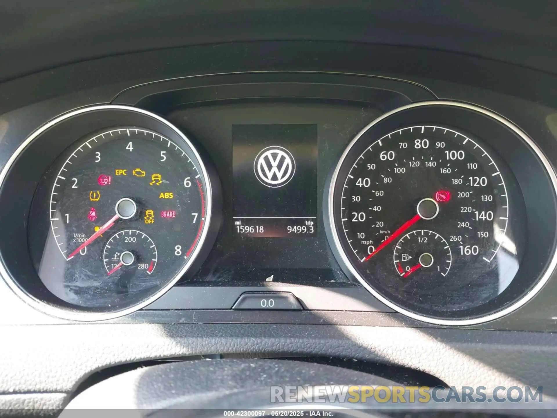 7 fotografías del automóvil dañado 3VWY57AU3KM515165 VOLKSWAGEN GOLF SPORTWAGEN 2019