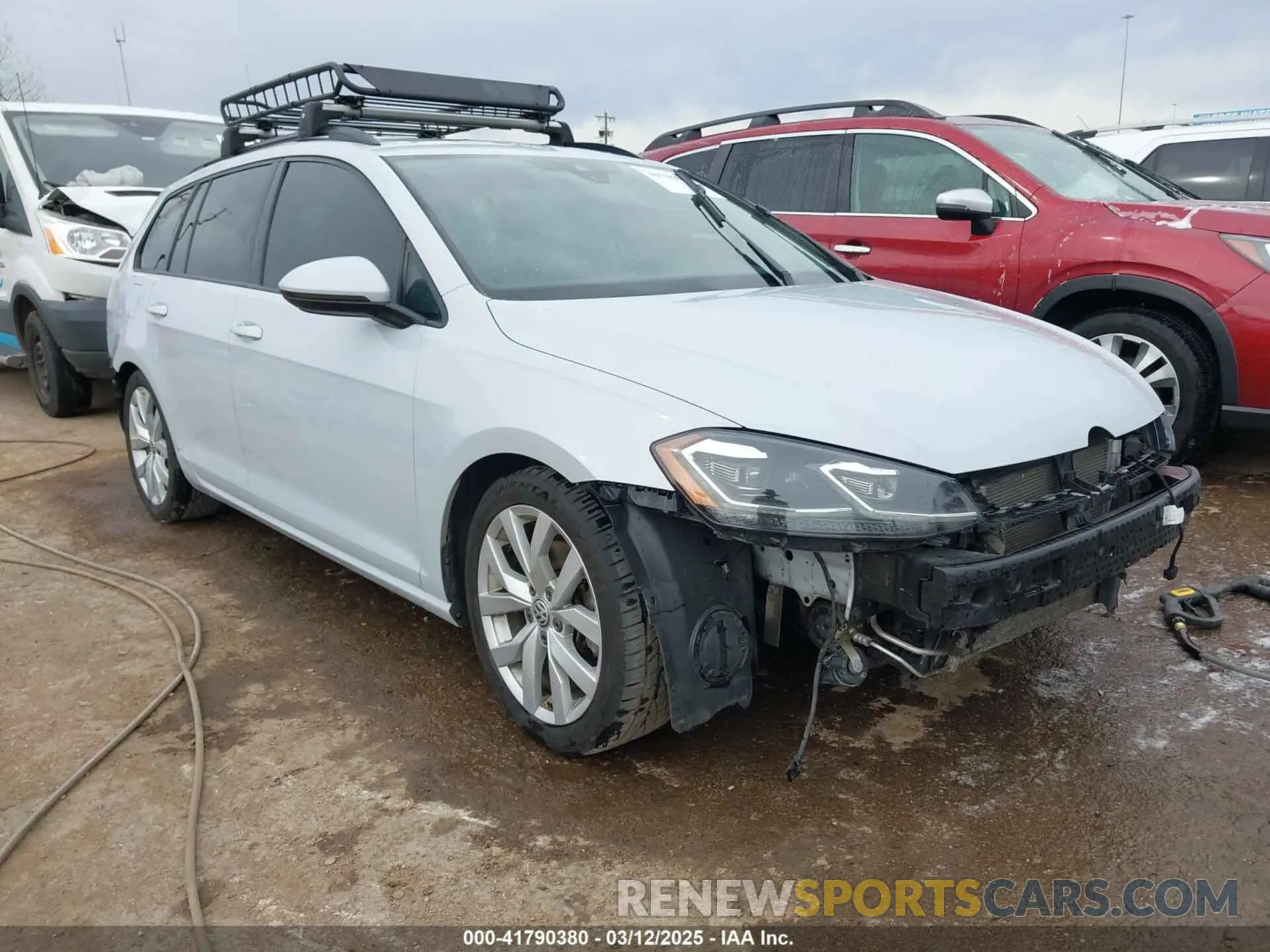 1 fotografías del automóvil dañado 3VWY57AU7KM502547 VOLKSWAGEN GOLF SPORTWAGEN 2019