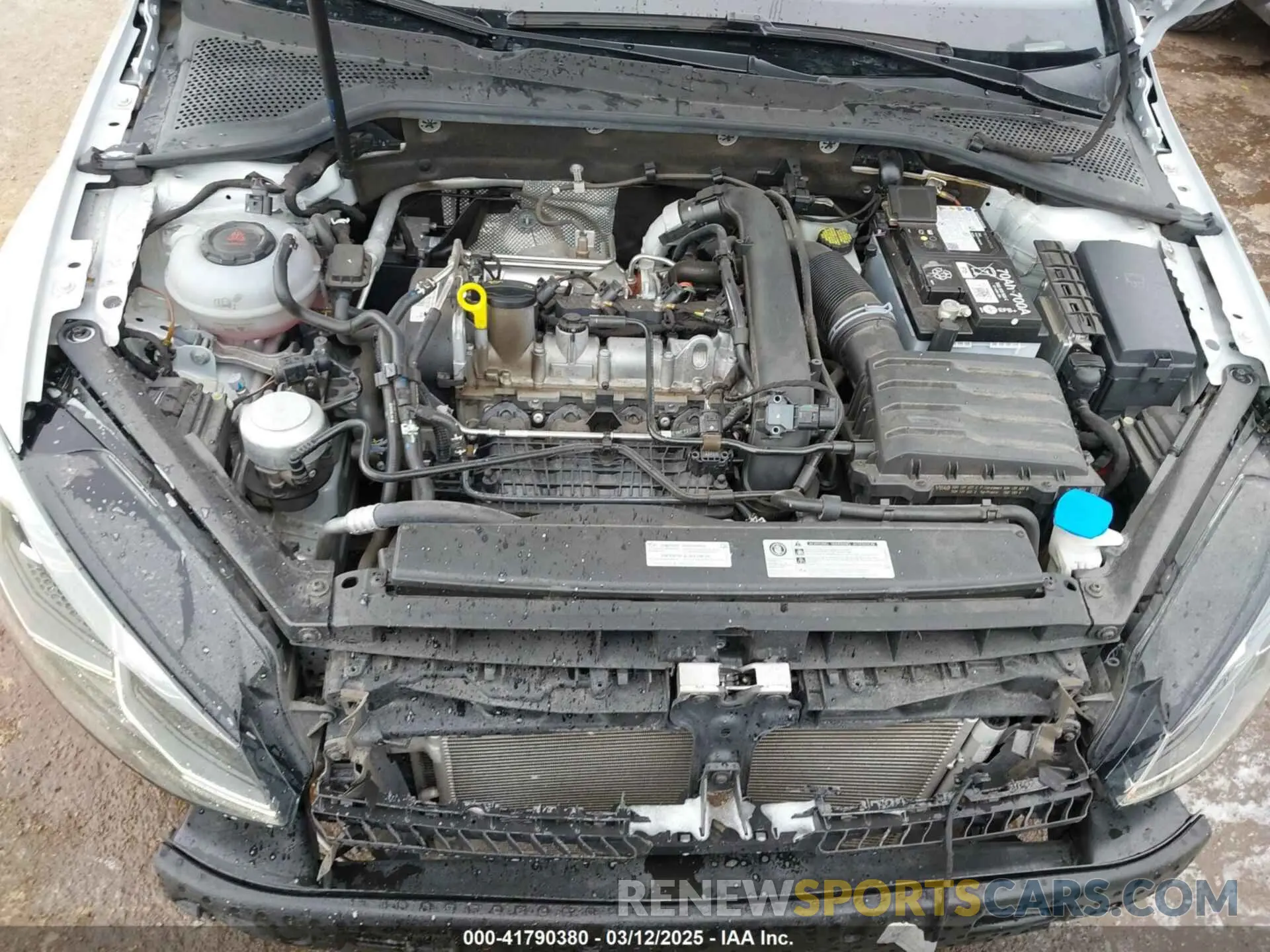 10 fotografías del automóvil dañado 3VWY57AU7KM502547 VOLKSWAGEN GOLF SPORTWAGEN 2019
