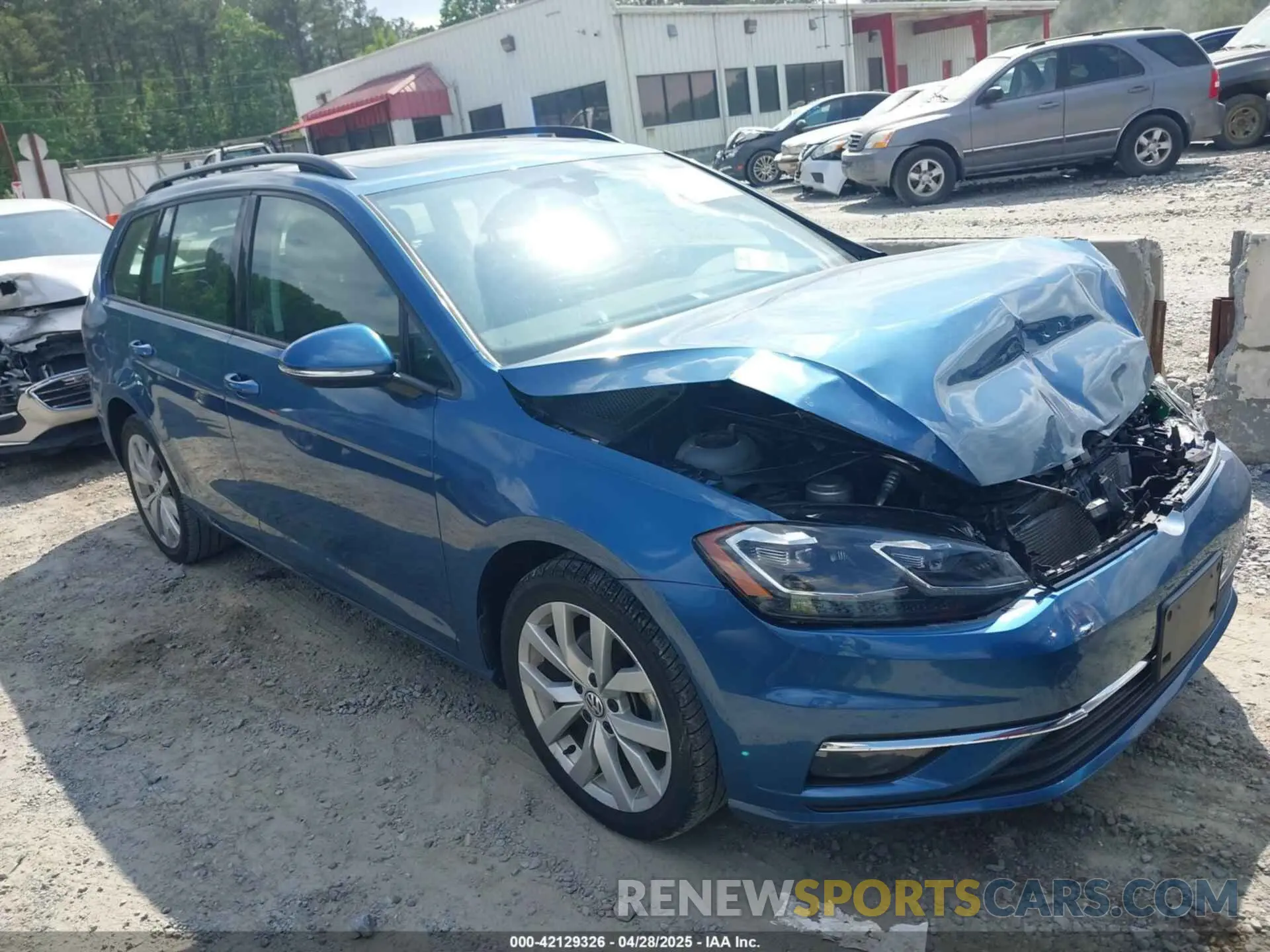 1 fotografías del automóvil dañado 3VWY57AU9KM510861 VOLKSWAGEN GOLF SPORTWAGEN 2019