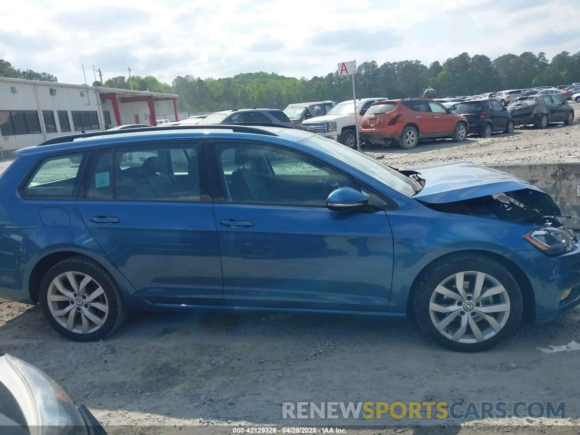 13 fotografías del automóvil dañado 3VWY57AU9KM510861 VOLKSWAGEN GOLF SPORTWAGEN 2019