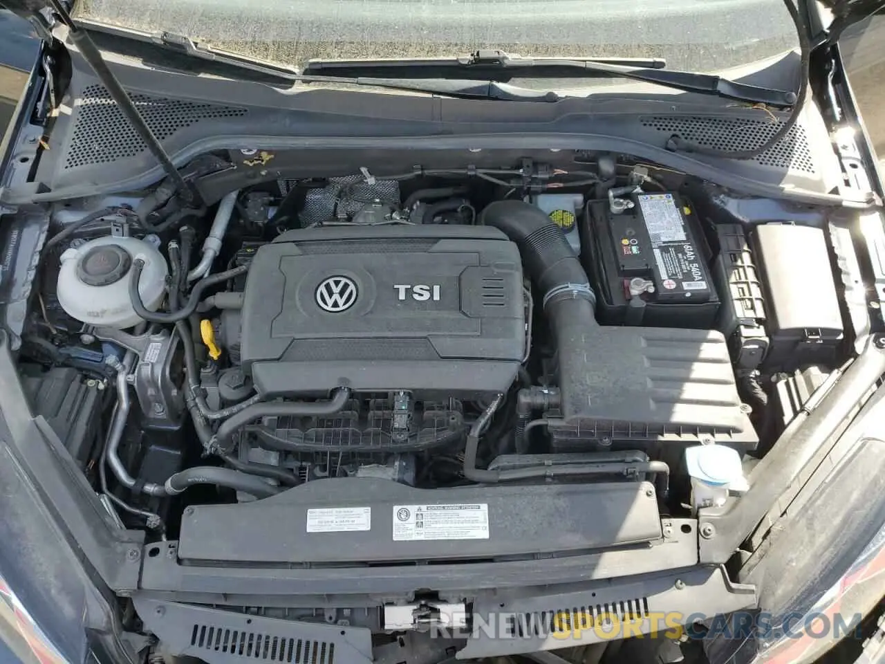 11 fotografías del automóvil dañado 3VW5T7AU4KM009725 VOLKSWAGEN GTI 2019