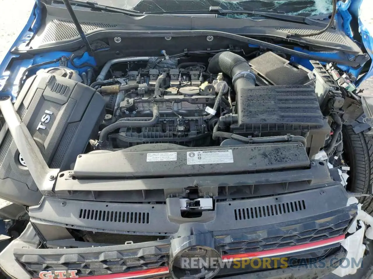 12 fotografías del automóvil dañado 3VW5T7AU8KM008545 VOLKSWAGEN GTI 2019