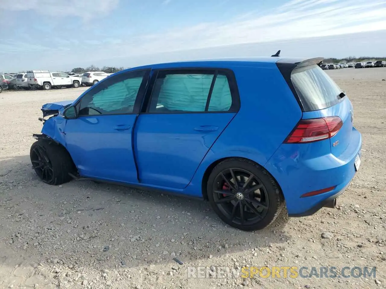 2 fotografías del automóvil dañado 3VW5T7AU8KM008545 VOLKSWAGEN GTI 2019
