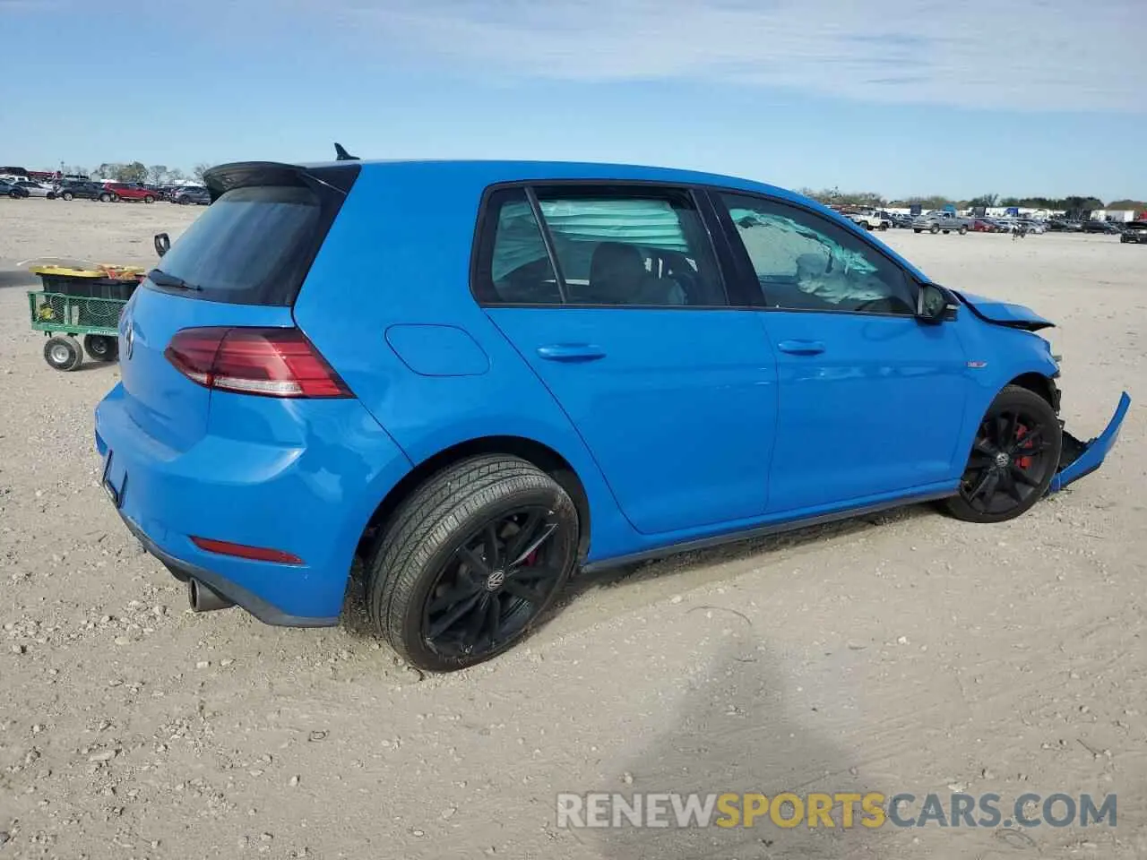 3 fotografías del automóvil dañado 3VW5T7AU8KM008545 VOLKSWAGEN GTI 2019