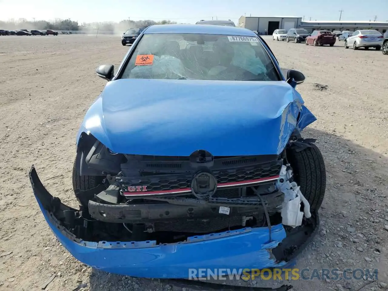 5 fotografías del automóvil dañado 3VW5T7AU8KM008545 VOLKSWAGEN GTI 2019