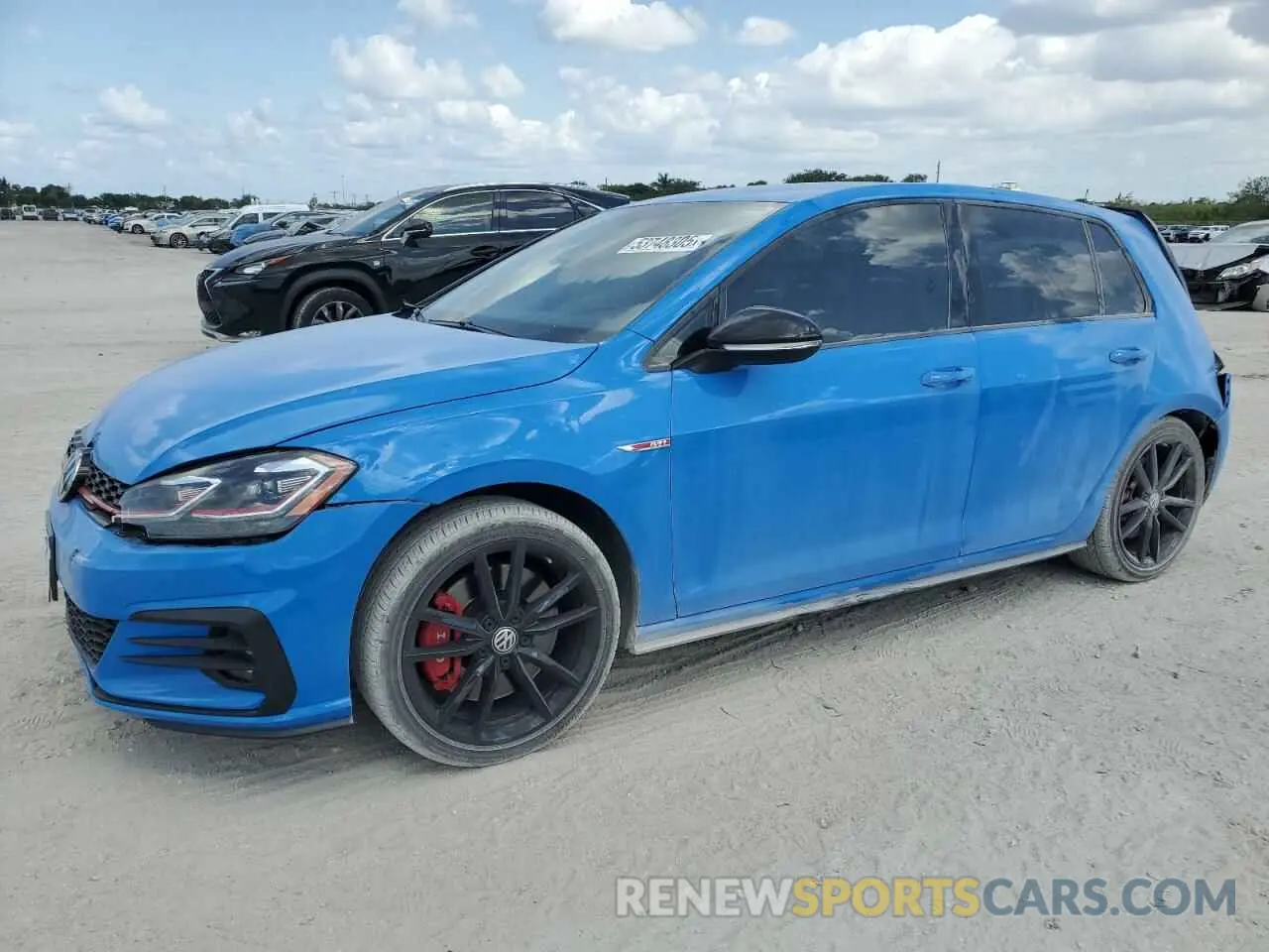 1 fotografías del automóvil dañado 3VW5T7AU8KM015673 VOLKSWAGEN GTI 2019
