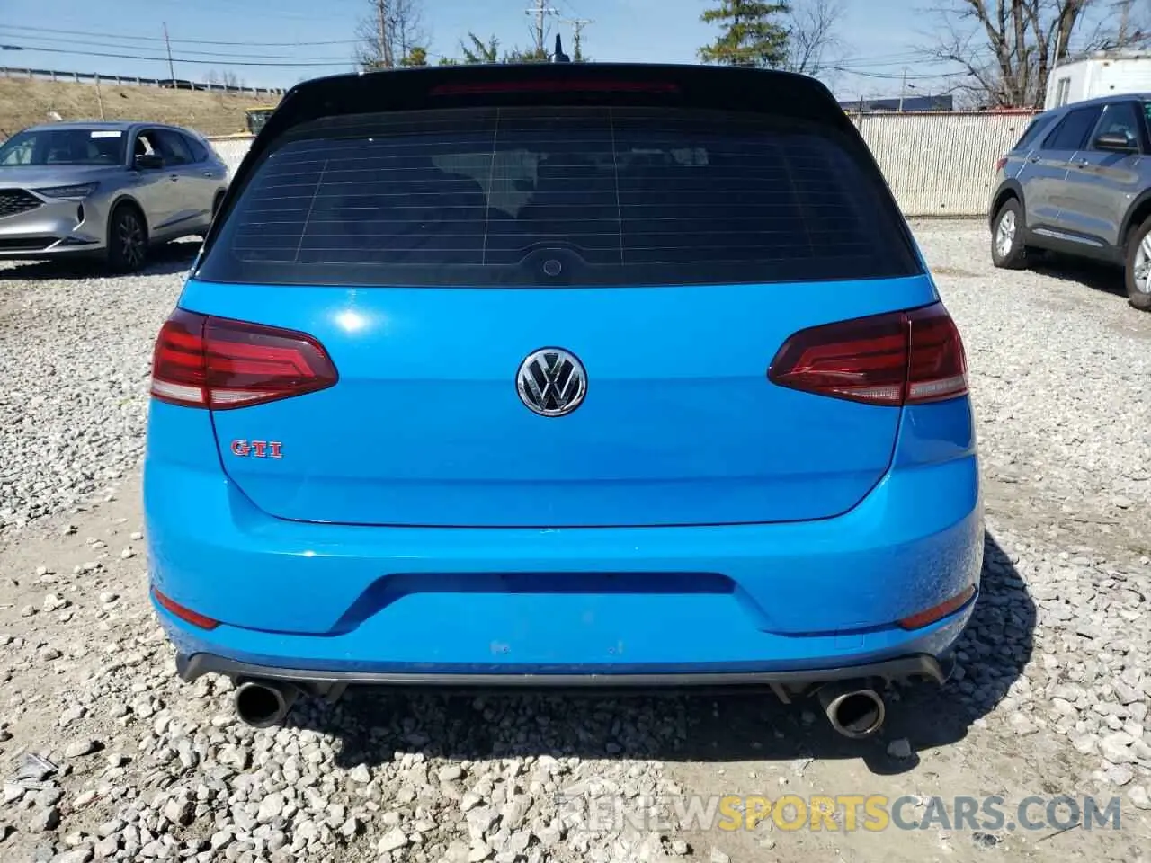 6 fotografías del automóvil dañado 3VW5T7AUXKM010944 VOLKSWAGEN GTI 2019