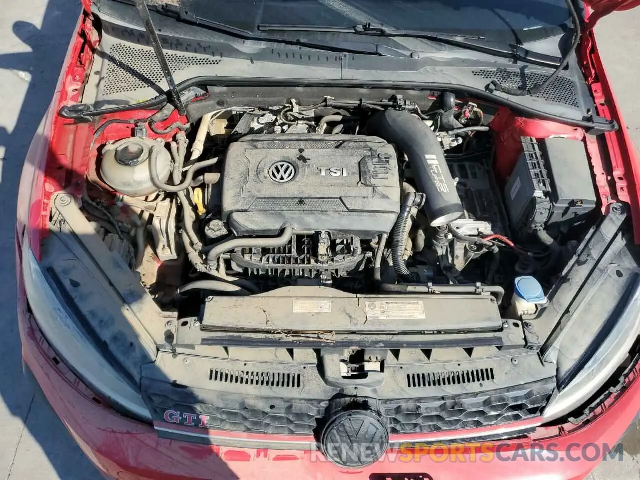 12 fotografías del automóvil dañado 3VW6T7AU0KM019091 VOLKSWAGEN GTI 2019
