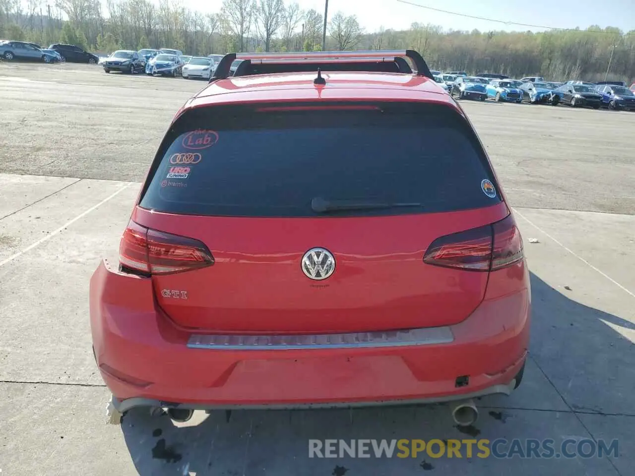 6 fotografías del automóvil dañado 3VW6T7AU0KM019091 VOLKSWAGEN GTI 2019