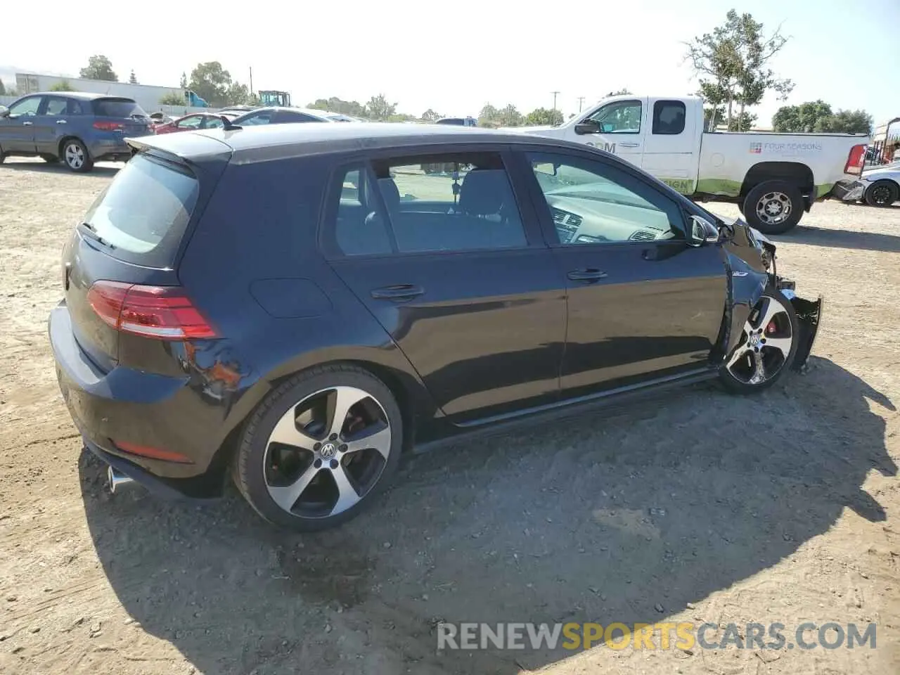 3 fotografías del automóvil dañado 3VW6T7AU1KM009461 VOLKSWAGEN GTI 2019