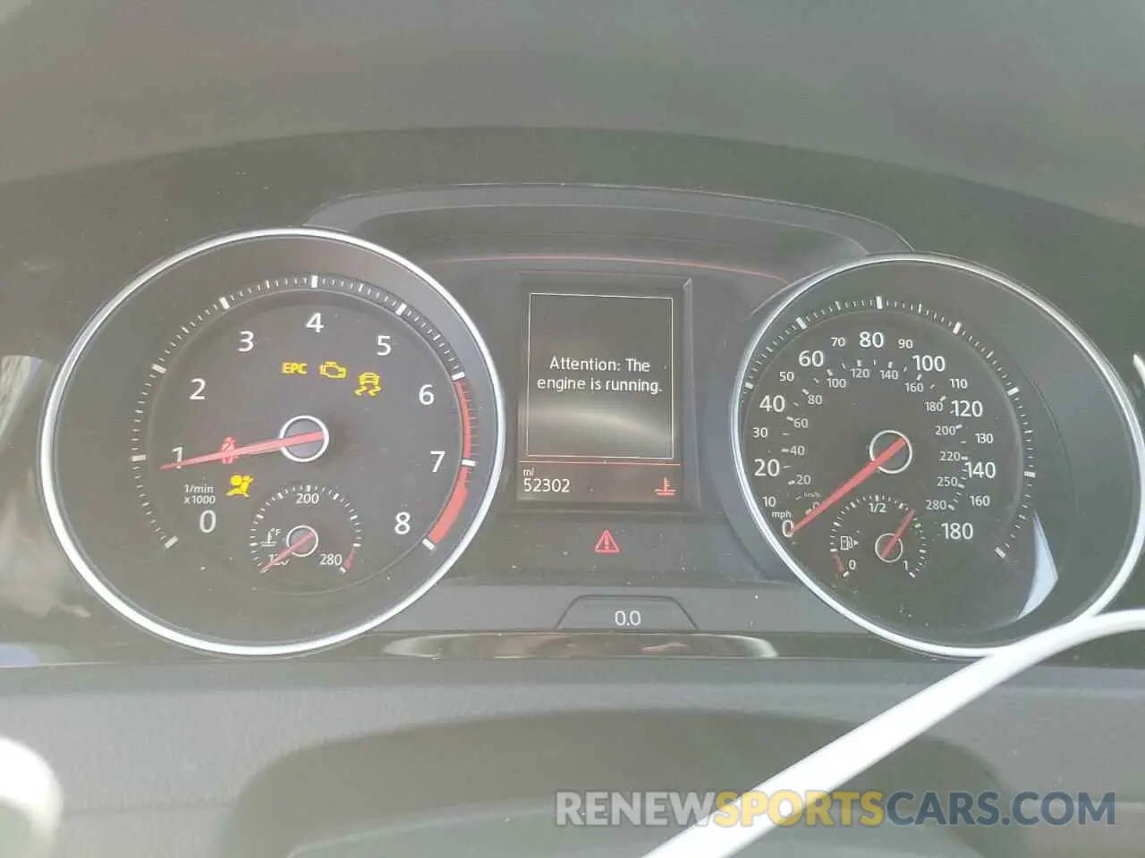 9 fotografías del automóvil dañado 3VW6T7AU1KM009461 VOLKSWAGEN GTI 2019