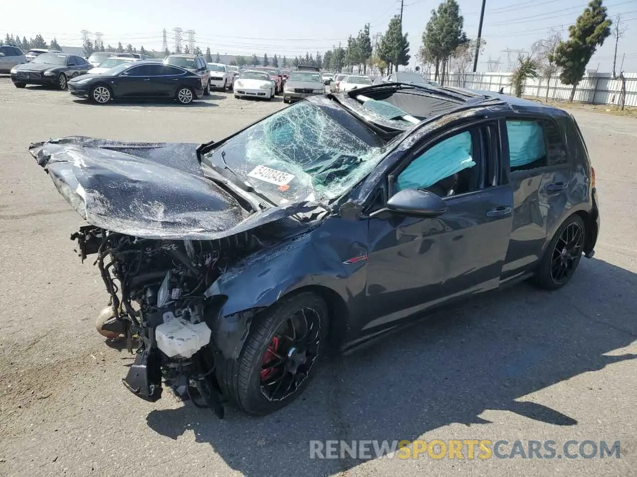 1 fotografías del automóvil dañado 3VW6T7AU1KM014286 VOLKSWAGEN GTI 2019