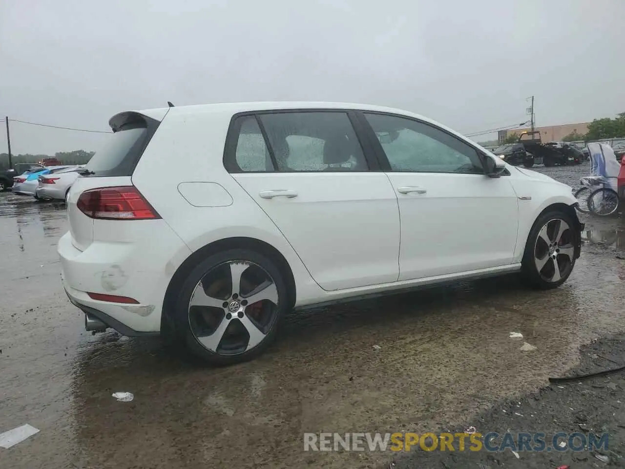 3 fotografías del automóvil dañado 3VW6T7AU6KM026482 VOLKSWAGEN GTI 2019