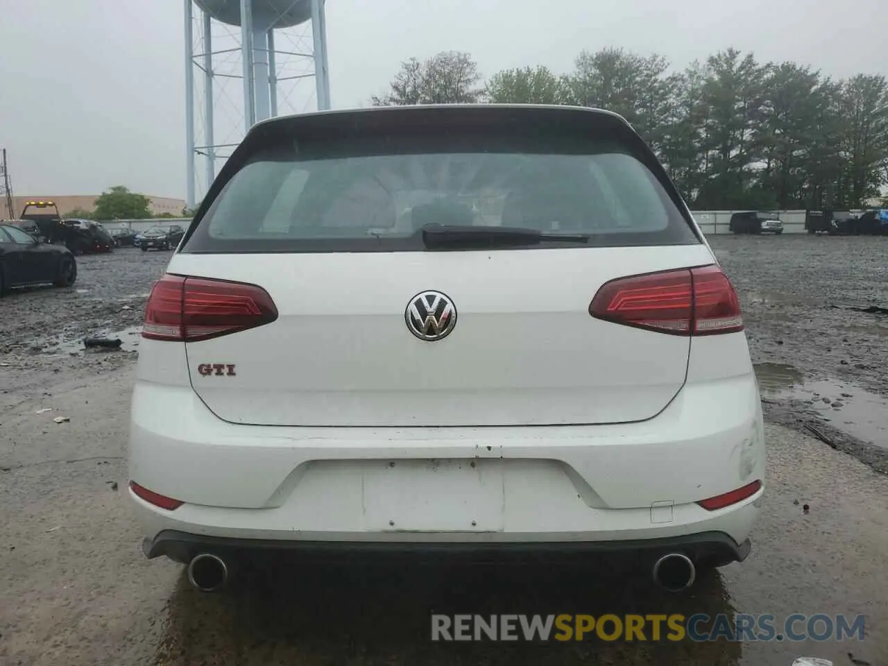 6 fotografías del automóvil dañado 3VW6T7AU6KM026482 VOLKSWAGEN GTI 2019