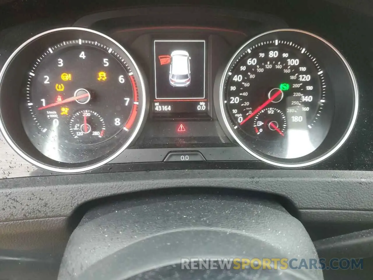 9 fotografías del automóvil dañado 3VW6T7AU6KM026482 VOLKSWAGEN GTI 2019