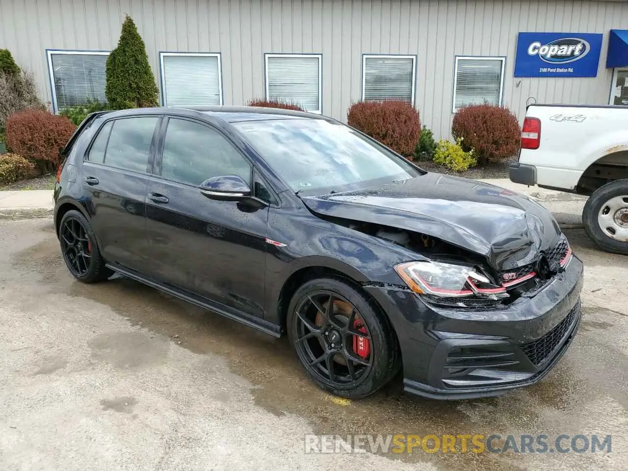 4 fotografías del automóvil dañado 3VW6T7AU6KM027387 VOLKSWAGEN GTI 2019