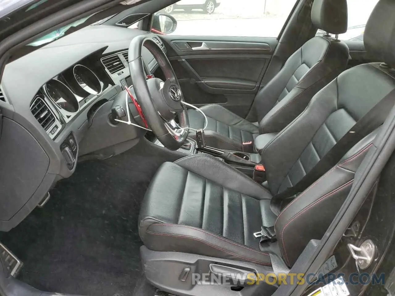 7 fotografías del automóvil dañado 3VW6T7AU6KM027387 VOLKSWAGEN GTI 2019